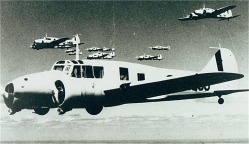 Ansons in Flight