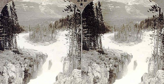 Sunwapta Falls, Columbia Ice Field Highway ~ Jasper National Park ~ Alberta