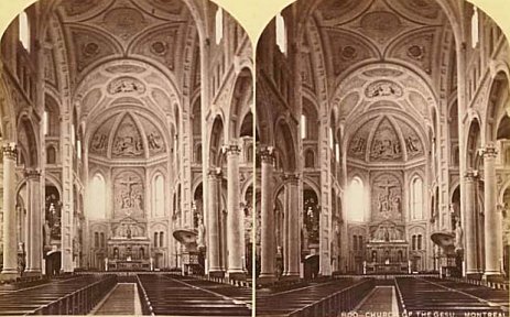 Montreal Church of Gesu ~ 1880s
