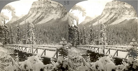 Draped in Winter's Crystal Splendour ~ Trail to Fairview and Saddleback Mountain ~ Lake Louise, Alberta