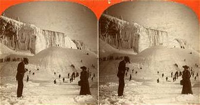 Frozen Niagara Falls