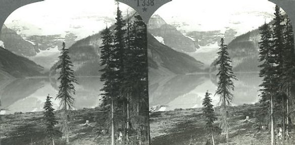 Lake Louise, The Queen of the Lakes and Mount Victoria, Alberta