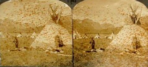 Flatfoot Indians near the Rockies