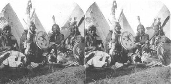 Indian Warriors in Council