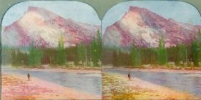 One of the Three Sisters Overlooking the Snow River Valley, Banff, Alberta