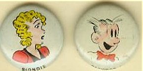 Buttons from Kellog's Pep