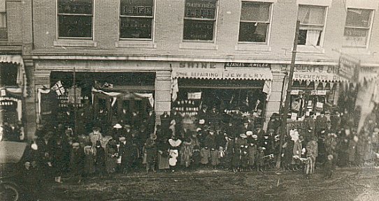 9th and Rosser: Clements Drug Store