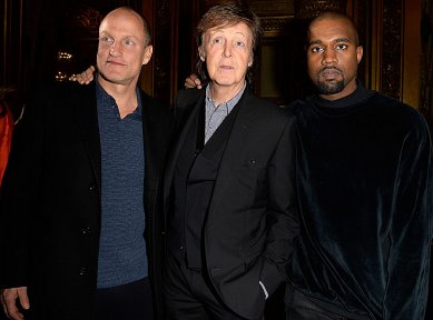 Woody Harrelson and Kanye West