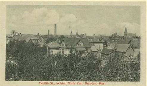 Twelth St. looking North East ~ 1910
