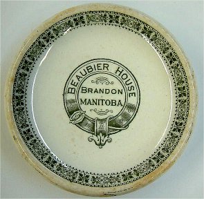 Beaubier House Butter Dish top