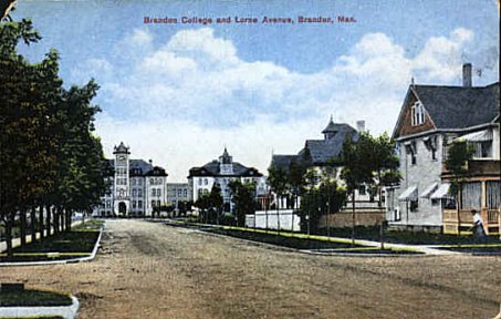 Brandon College and Lorne Avenue