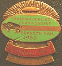 McDonald's Brier Curling Pin