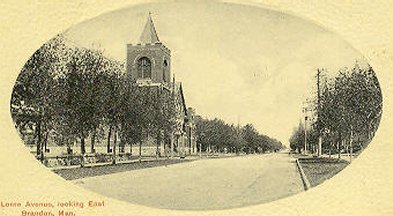 Lorne Avenue looking East