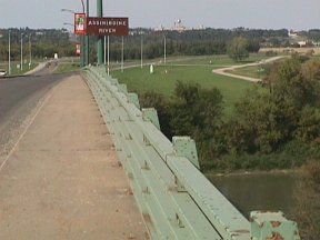 1st St. Bridge Over Assiniboine & Rail Yards