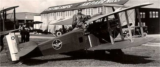 Billy Mitchel and the MB-3 Pursuit Plane