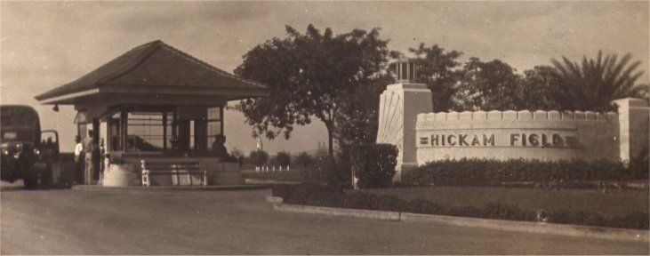 Hickam Field Gate c.1941.