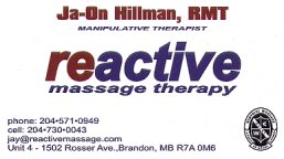 Son Ja-On: Reactive Massage Therapy Clinic