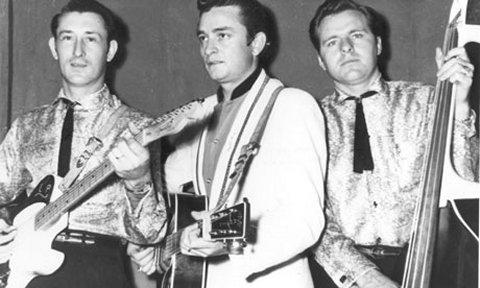 Marshall Grant (r) - mid-50s - Johnny Cash and the Tennessee Two