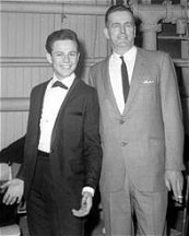 Bobby and Manager/songwriter Basil Hurdon