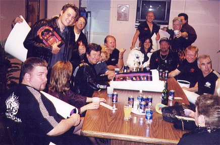 After-Show Signings in the Green Room with Band, Fans and Friends