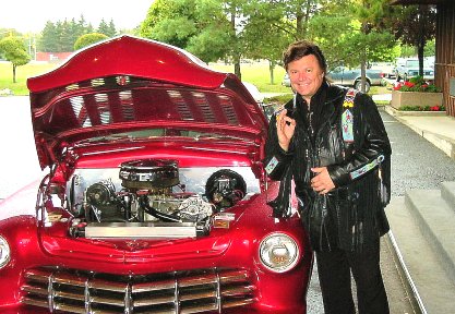 Bobby and '51 Mercury (Number One Custom Car in North America)