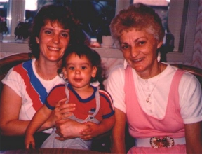 Beth, Donna and Shawn 1991
