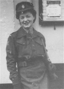 Beth in Territorial army (Reserves)  1952