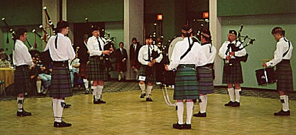 Competiting at the Winnipeg Highland Festival