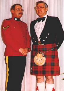 RCMP Cpl Dave Pettigrew (a pupil of mine in  1988)