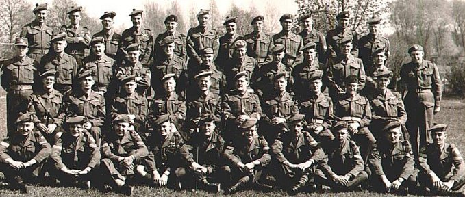 1CHB WOs and Sgts: September 1953 ~ Back row 3d from the right