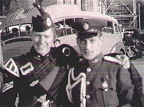 Don and Frank Brady: RAF Regt Band, ~ London ~ 1953