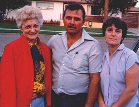 At 740-21 St. ~ Beth, Bill and Donna about 1985