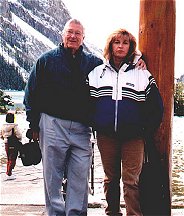 Don and daughter Heather at Lake Louise September 1999