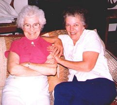 Mom and Joyce at Sacramento, CA circa 1987