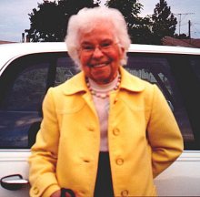 Mom at Couer D'Alene, Idaho ~ September 1999