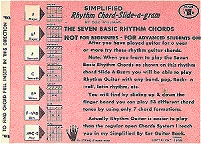 Doc Williams Rhythm Chord Slide-a-Gram