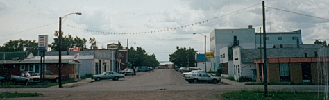 Main Street Elrose 1990