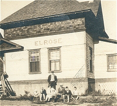 CNR Railroad Station - 1925 Elrose