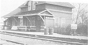 CNR Station in 1970s before being moved to Beechy