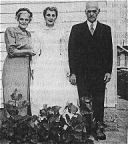 Jane, Merna and Bert Hillman
