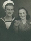 Gerald and Louise Hillman: Wedding Picture