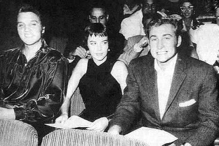 With Natalie Wood and Nick Adams