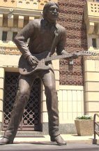 James Burton Statue