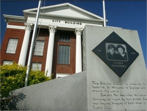 Monument at Old Location by City Hall