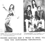 Newspaper ad: Jeannie C. Riley and Western Union