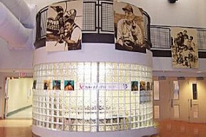 Foyer of the Sakastiw Aboriginal Education Complex