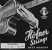 Hofner Bass Flatwound Strings
