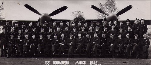 Click to enlarge: 163 Squadron - March 1945