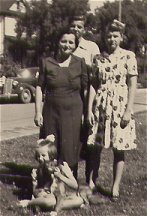 Mom, Andy, Nellie, Margaret