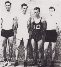 Mike No. 10 Junior: St. Johns Grade 12 Track and Field Winners ~ George Bevan, Perry Levier on left